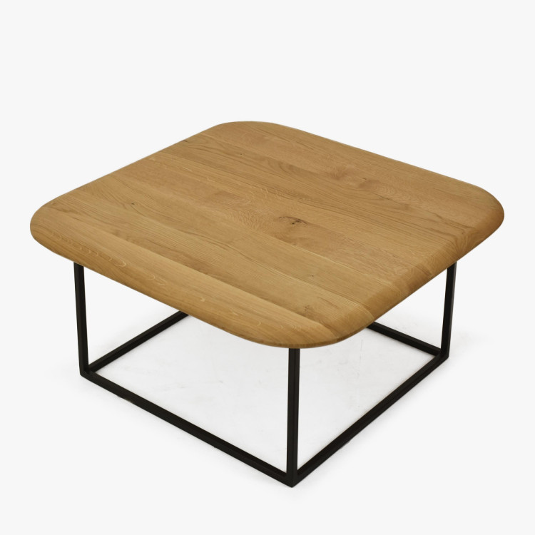 Fa dohányzóasztal négyzet alakú  - 6