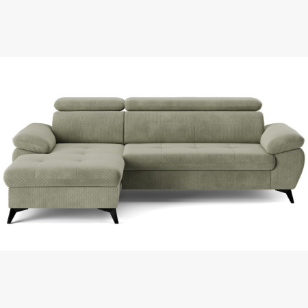 Rohos kanapé ággyá alakítható funkcióval, Bal sarok - szövetválaszték  - 4