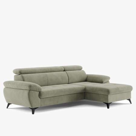 Sarokkanapé ágyfunkcióval, jobb sarok - szövetválaszték  - 1