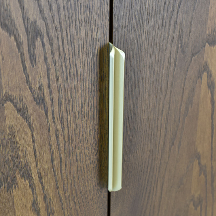 Tálalószekrény két ajtóval dió színben  - 9