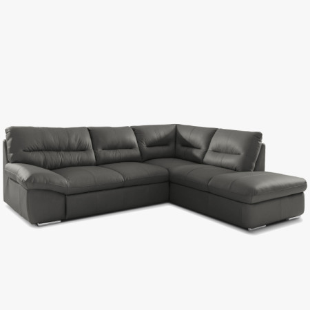 Sarok ülőgarnitúra - jobb oldali fango bőr, William sarok jobbra  - 3