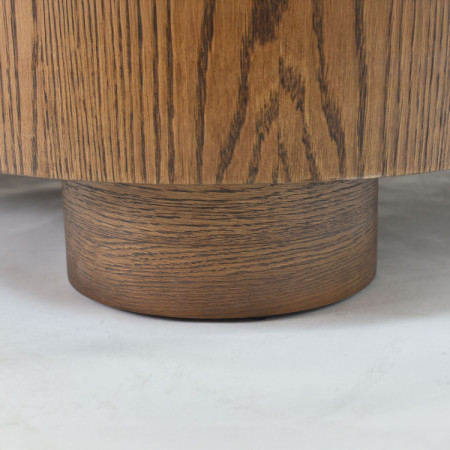 Designos dohányzóasztal dió színben  - 8