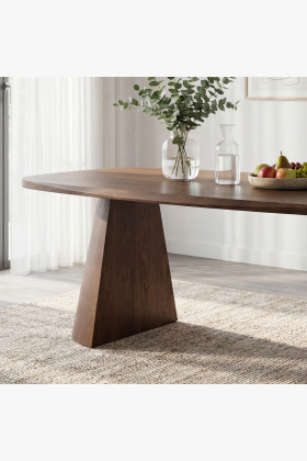 Designos 200 cm-es dió színű étkezőasztal  - 1 2