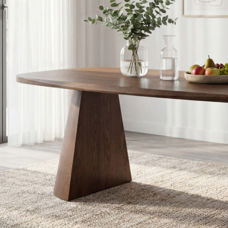 Designos 200 cm-es dió színű étkezőasztal  - 2