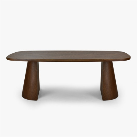 Designos 200 cm-es dió színű étkezőasztal  - 8