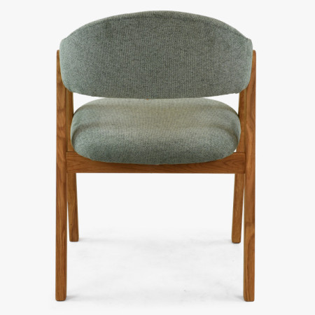 Dub design étkezőasztal Robi 200 × 100 cm és kárpitozott Arco szék  - 8