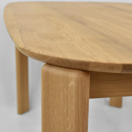 Dub design étkezőasztal Robi 200 × 100 cm és kárpitozott Arco szék  - 12