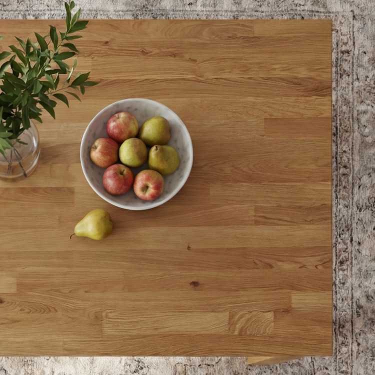 Dub asztal kihúzható 120 x 80 cm  - 4