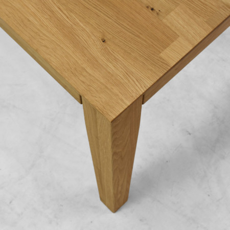 Dub asztal kihúzható 120 x 80 cm  - 5