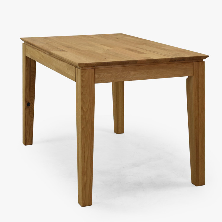 Dub asztal kihúzható 120 x 80 cm  - 12