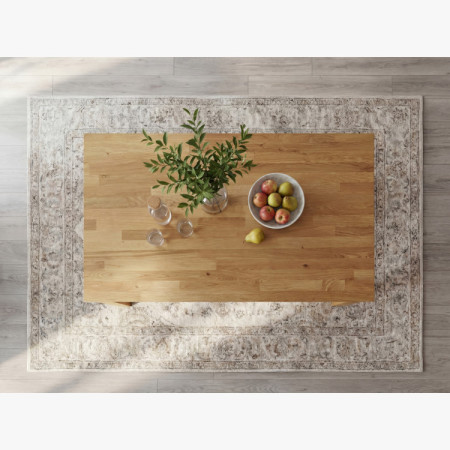 Dub asztal kihúzható 120 x 80 cm  - 19