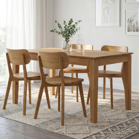 Étkezőszék Lenka – tömörfa  - 4