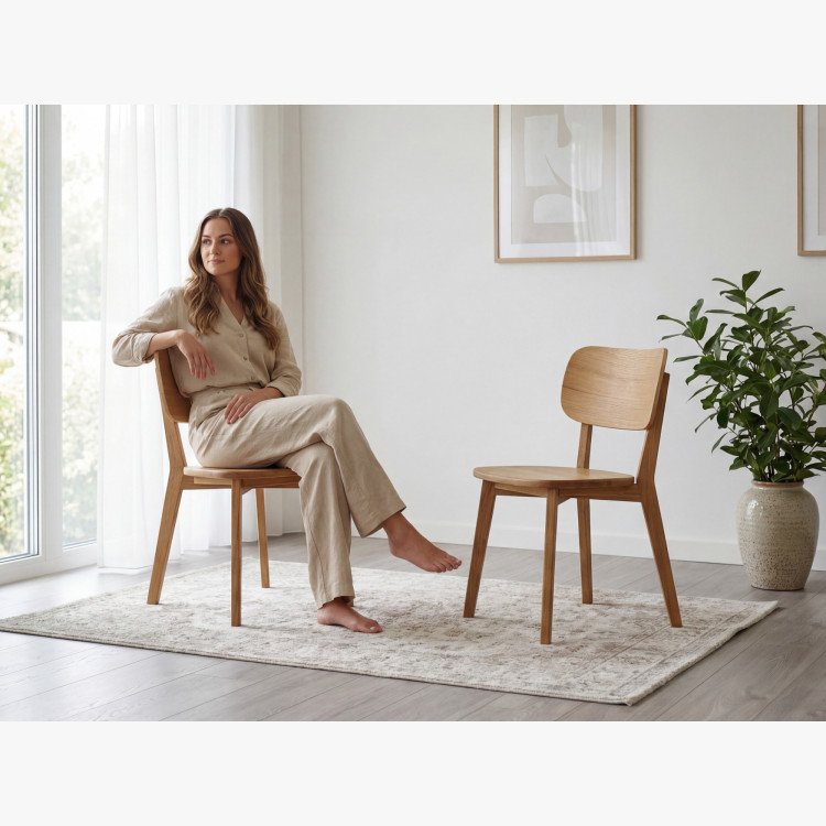 Étkezőszék Lenka – tömörfa  - 12