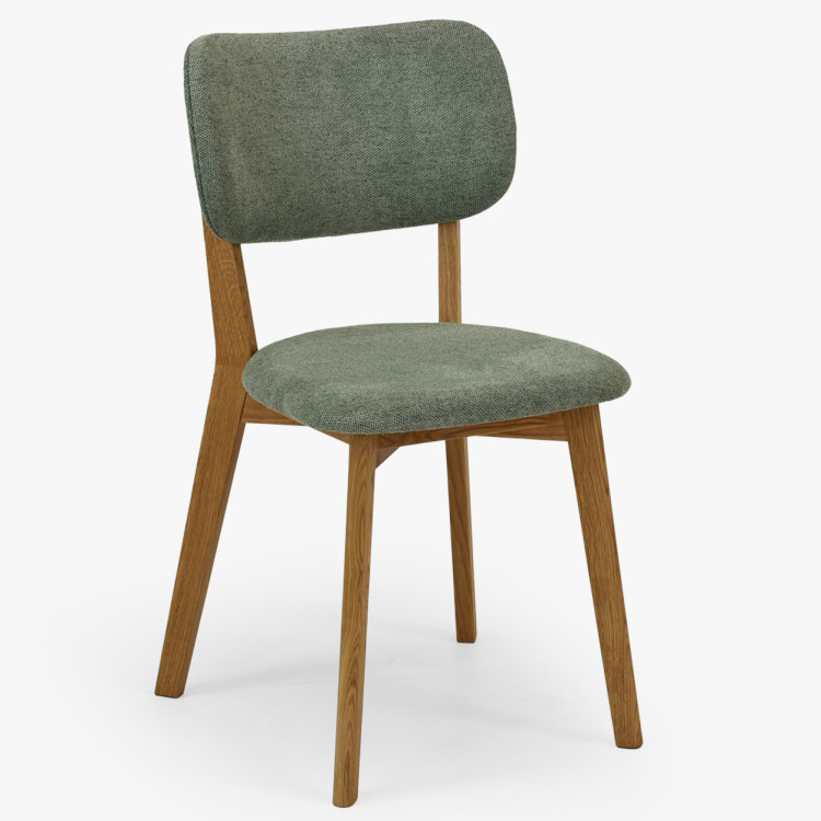 Bársony bevonatú Easy Clean étkezőszék matt színben  - 1