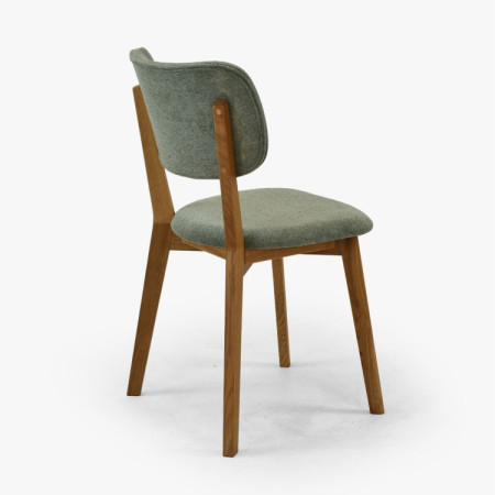 Bársony bevonatú Easy Clean étkezőszék matt színben  - 3