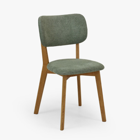 Bársony bevonatú Easy Clean étkezőszék matt színben  - 4