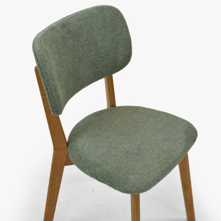 Bársony bevonatú Easy Clean étkezőszék matt színben  - 8