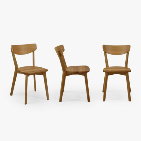 Tölgyfa szék Hanka – tömörfa étkezőszék  - 10