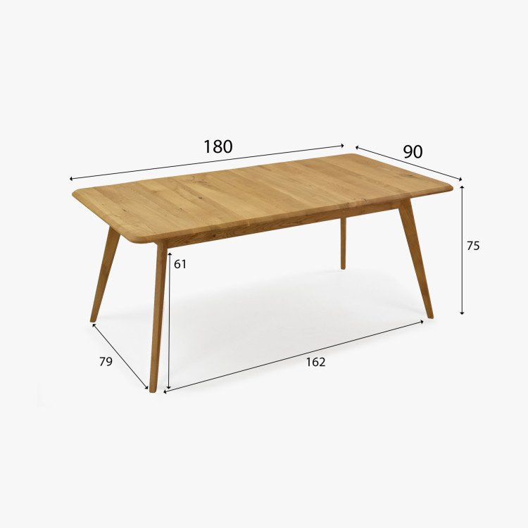 Étkezőgarnitúra Bratislava 180 × 90 cm Jonathan székekkel  - 7