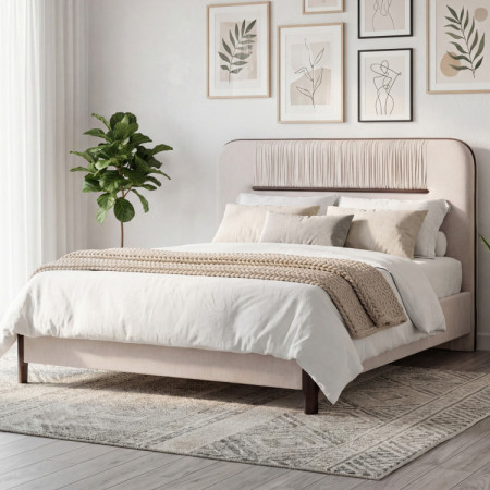 Čalouněná manželská postel 180x200 cm s úložným prostorem  - 1