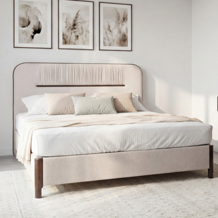 Čalouněná manželská postel 180x200 cm s úložným prostorem  - 4