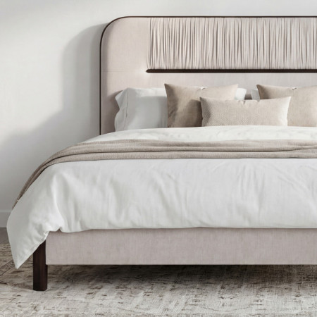 Čalouněná manželská postel 180x200 cm s úložným prostorem  - 7