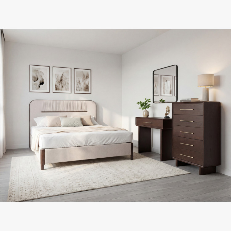 Čalouněná manželská postel 180x200 cm s úložným prostorem  - 11