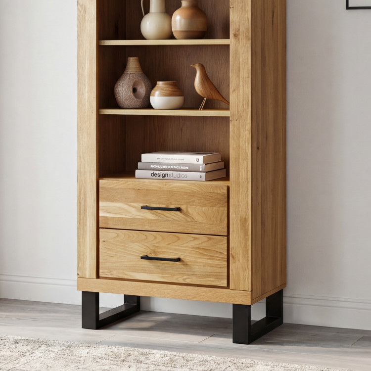 Alacsony polc fém lábakon, Martina 2344  - 4