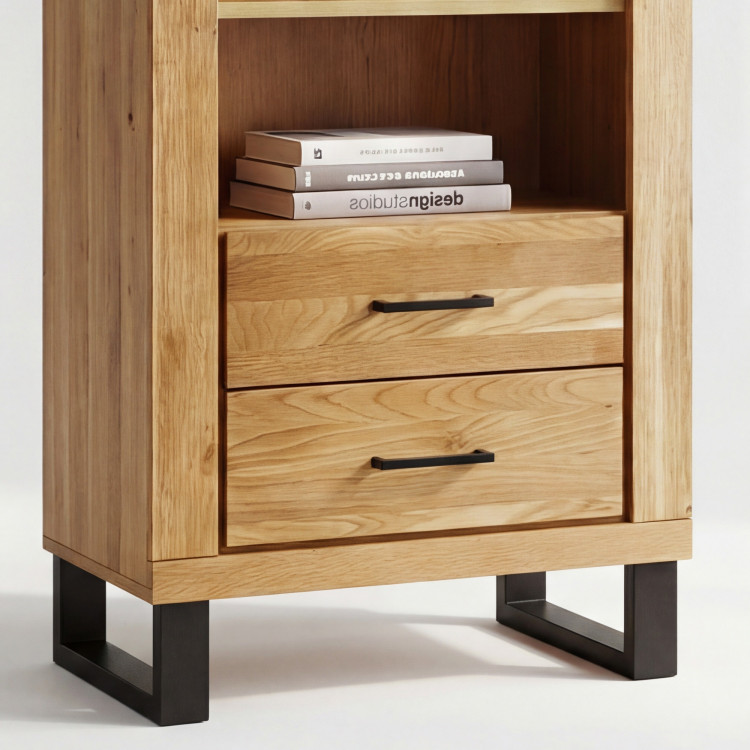 Alacsony polc fém lábakon, Martina 2344  - 5