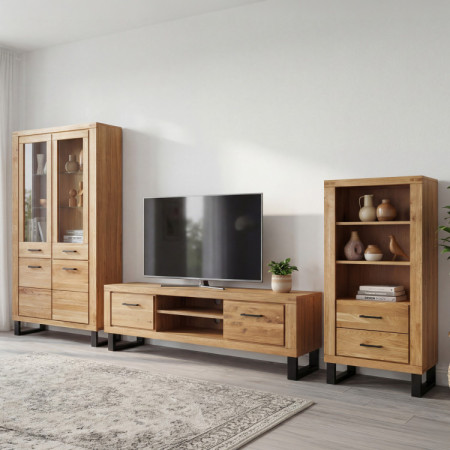 Alacsony polc fém lábakon, Martina 2344  - 8