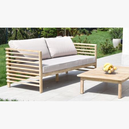 Kerti ülőgarnitúra, akác - fotelek és padok, Delphi