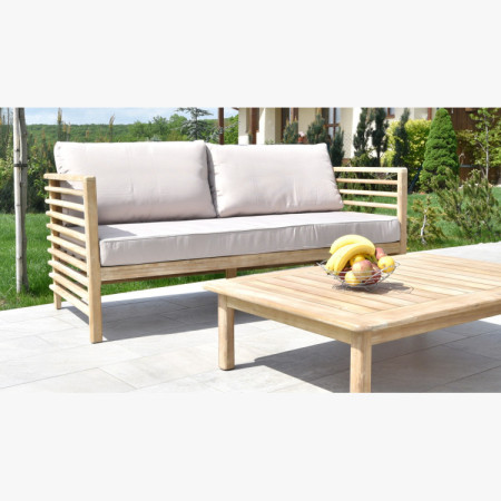 Kerti ülőgarnitúra, akác - fotelek és padok, Delphi