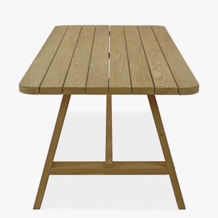 Kerti szett asztal és 4 x rattan szék