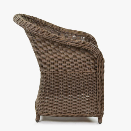 Kerti szett asztal és 4 x rattan szék