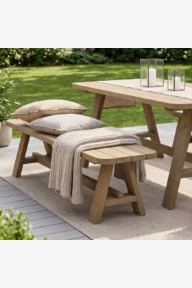 Kerti garnitúra asztal és 2 x pad Matus 2