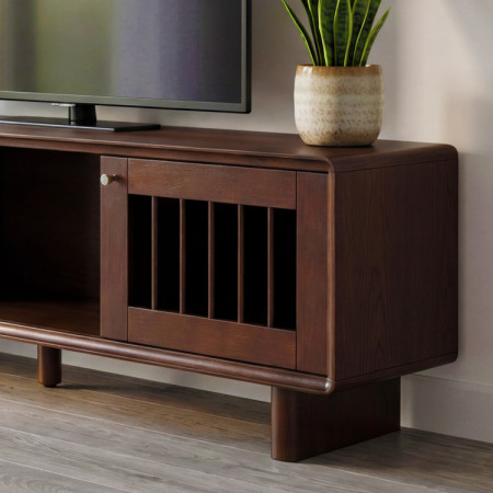 Design TV állvány dió színben – 180 cm