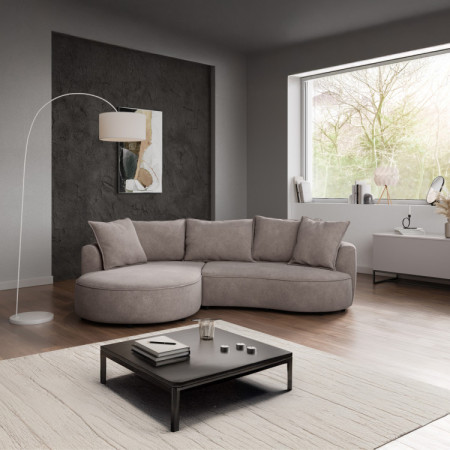 Zaoblená ülőgarnitúra SANA – bal oldali sarok