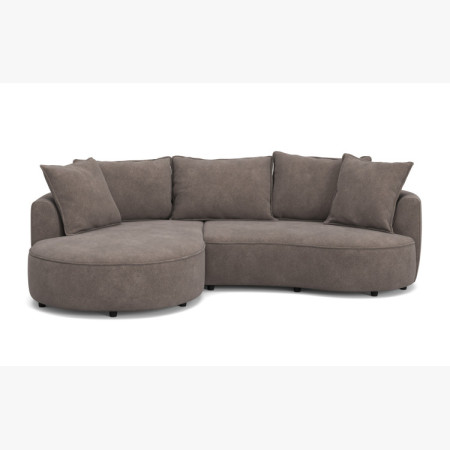 Zaoblená ülőgarnitúra SANA – bal oldali sarok