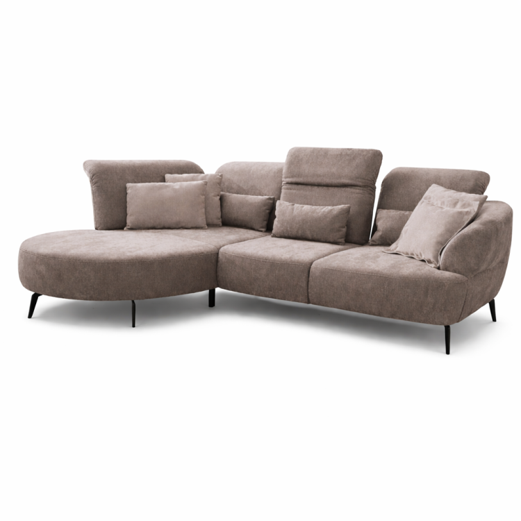 Sarokkanapé DANCE állítható kényelemmel - bal sarok