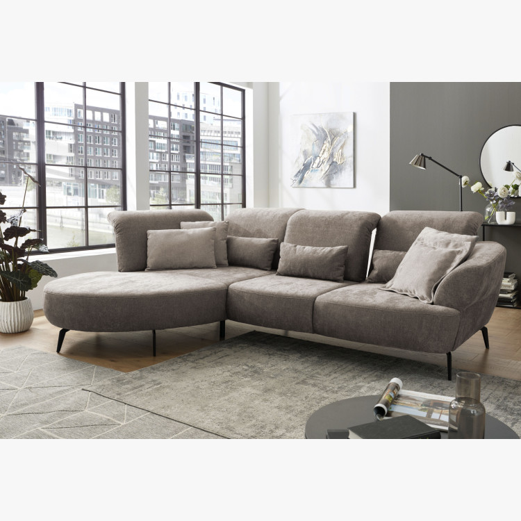 Sarokkanapé DANCE állítható kényelemmel - bal sarok