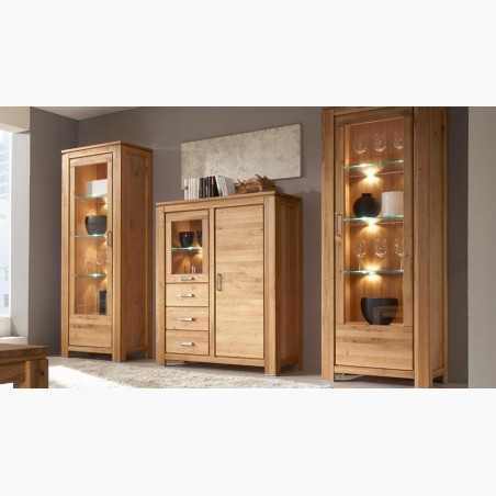 Masszív tölgyfából gyártott tálaló  - 4