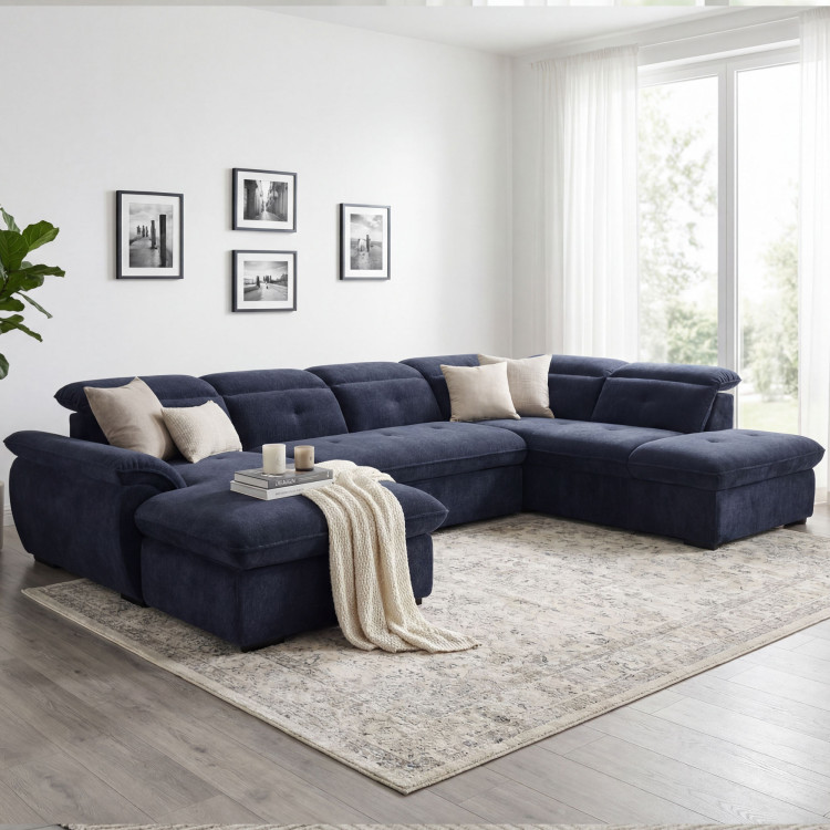 Nagy U alakú ülőgarnitúra ZOOM - AKCIÓ