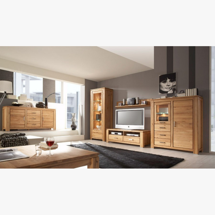 Masszív tölgyfából gyártott tálaló  - 6