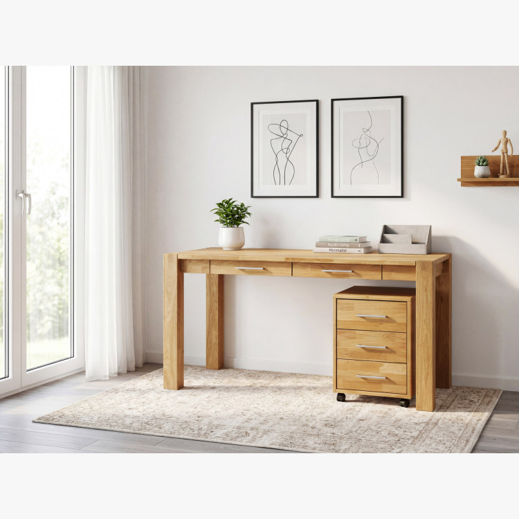 Pc asztal tölgyfából