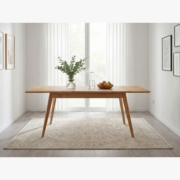 Tölgyfa bővíthető asztal 160 - 200 cm