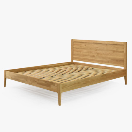 Franciaágy tölgyfa lábakon 180 x 200 cm, prágai