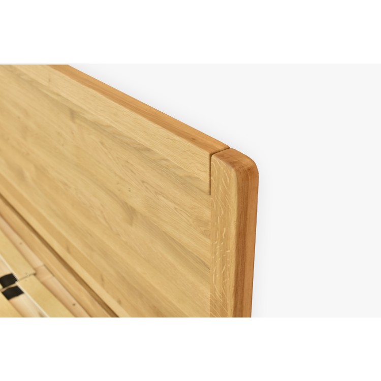 Franciaágy tölgyfa lábakon 180 x 200 cm, prágai