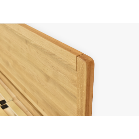 Franciaágy tölgyfa lábakon 180 x 200 cm, prágai