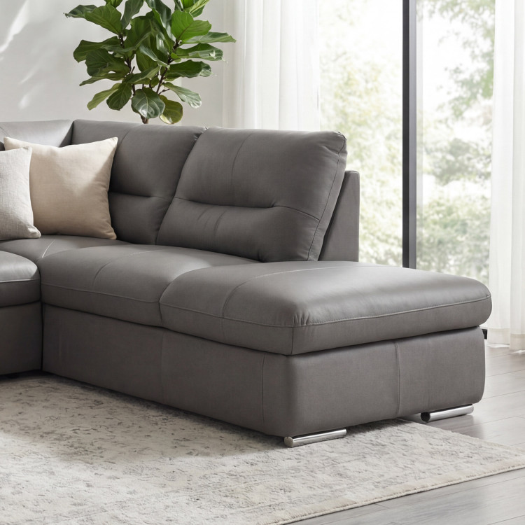 Sarok ülőgarnitúra - valódi bőr Stone, William jobb oldali sarok