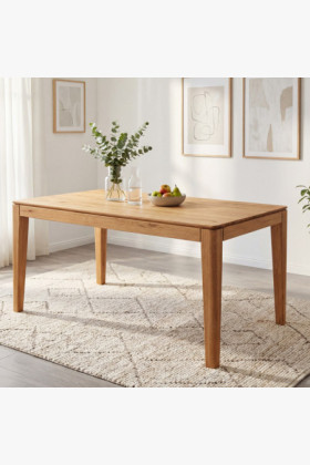 Kihúzható tömörfa asztal 140 x 90 cm (225 x 90 cm)